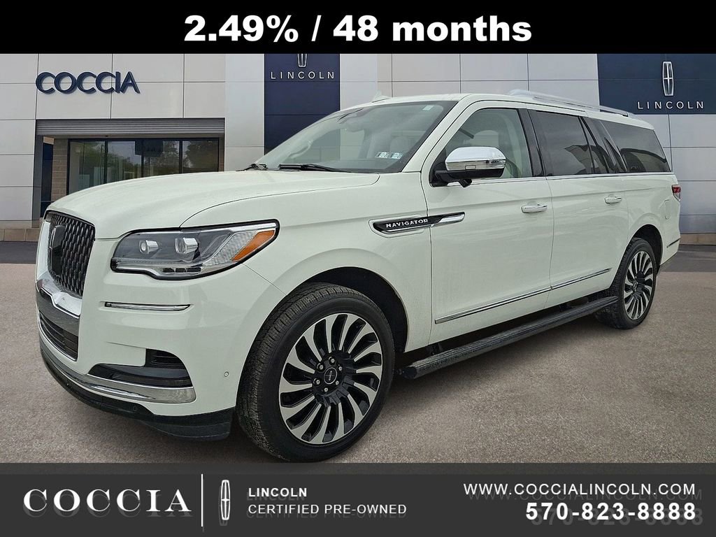 Certified 2022 Lincoln Navigator L Black Label