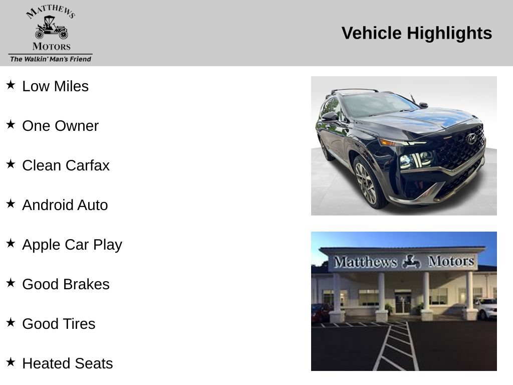 Used 2023 Hyundai Santa Fe Calligraphy FWD image 12