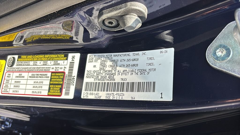 New 2026 Toyota Tundra Platinum AWD/4WD image 38