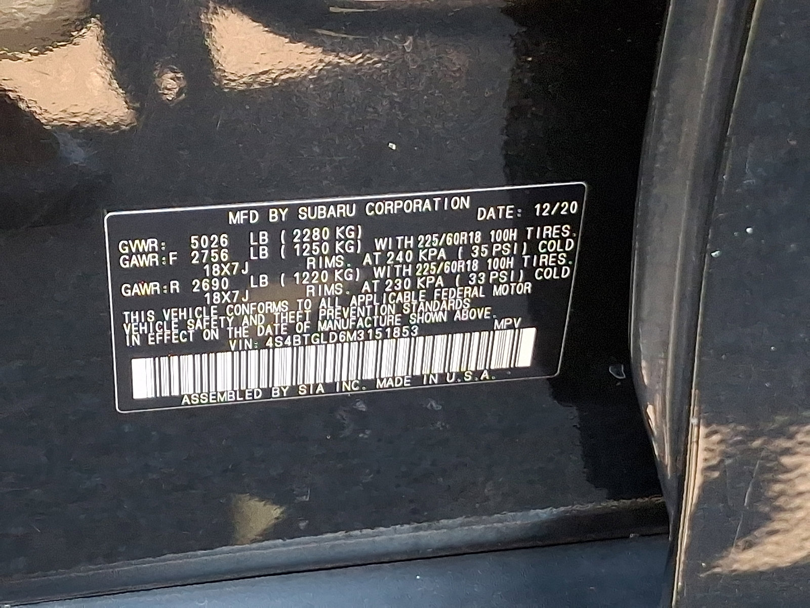 Used 2021 Subaru Outback Onyx Edition XT w/ Popular Package #2 AWD/4WD image 28