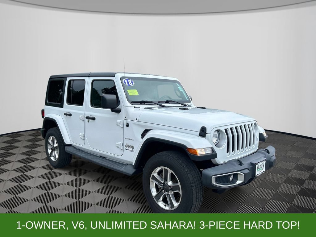 Used 2018 Jeep Wrangler Unlimited Sahara AWD/4WD image 7