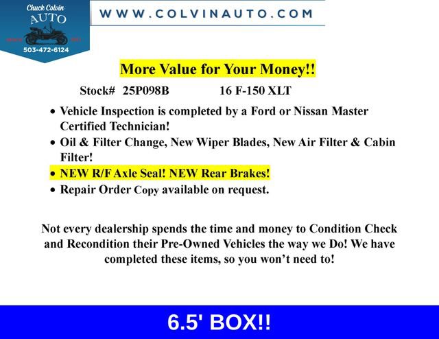 Used 2016 Ford F150 Lariat w/ Equipment Group 501A Mid image 2