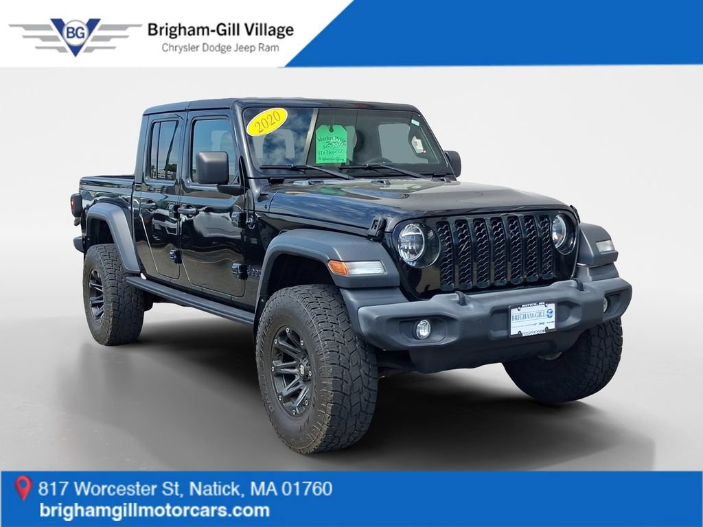 Certified 2020 Jeep Gladiator Sport w/ Trailer Tow Package