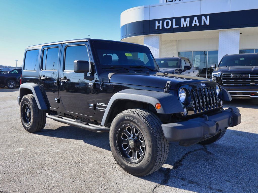 Used 2018 Jeep Wrangler Unlimited Sport S image 1