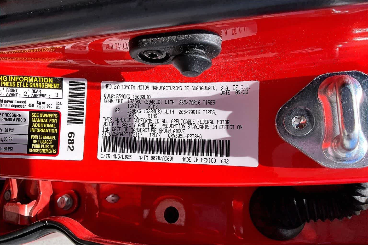 Used 2023 Toyota Tacoma TRD Pro AWD/4WD image 20