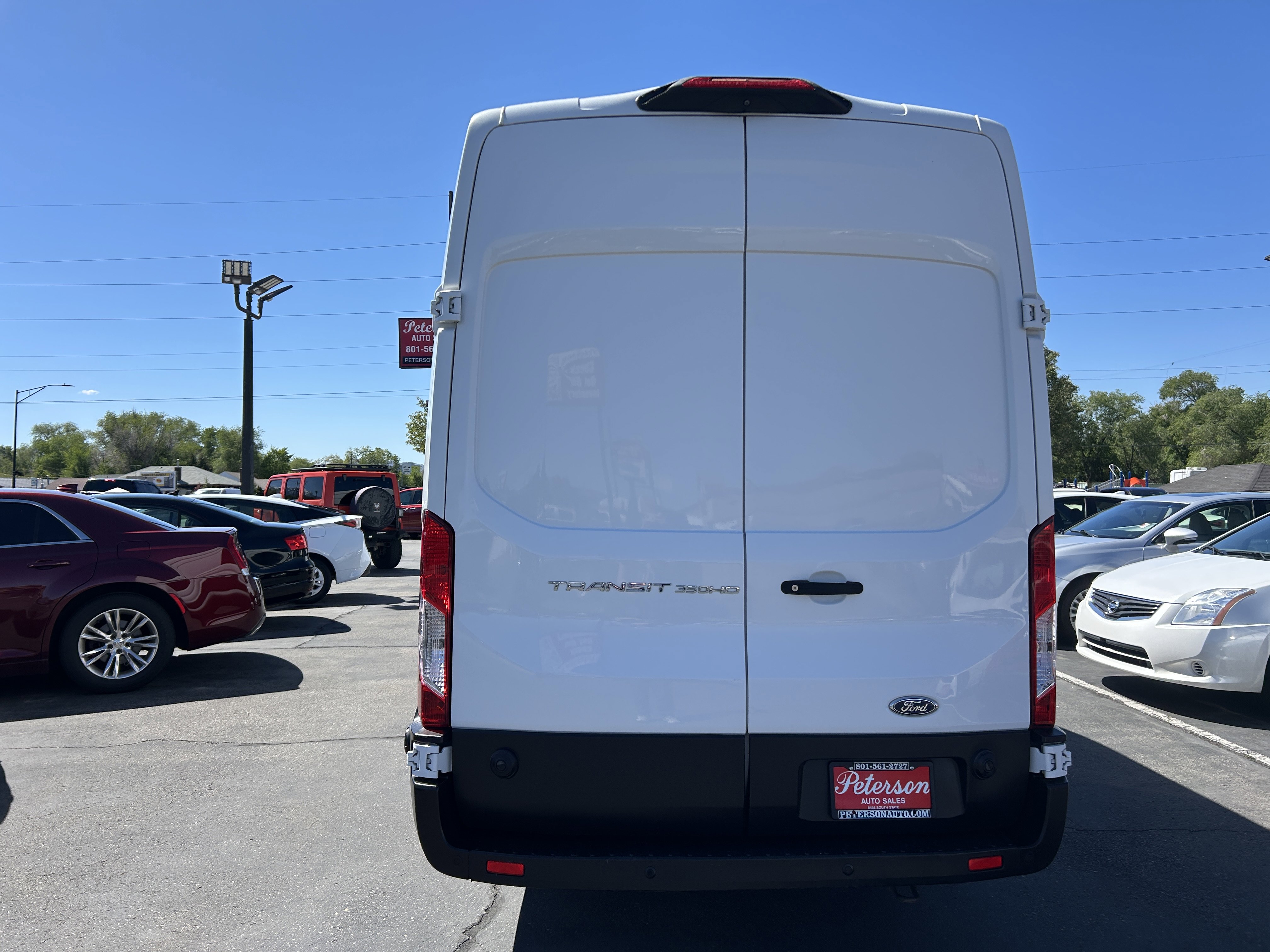 Used 2019 Ford Transit 350 148 High Roof Extended DRW RWD image 7
