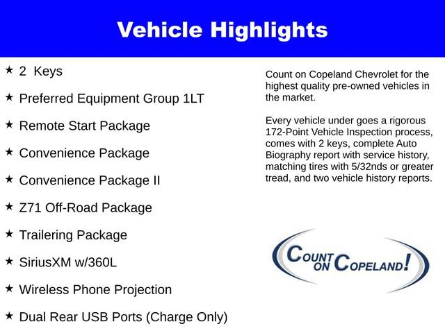 Certified 2023 Chevrolet Silverado 1500 LT w/ Z71 Off-Road Package AWD/4WD image 3