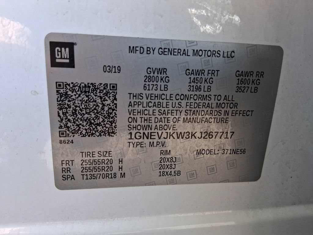 Used 2019 Chevrolet Traverse High Country AWD/4WD image 31