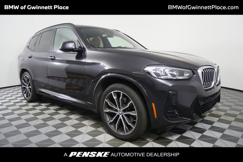 Certified 2022 BMW X3 xDrive30i w/ M Sport Package 2