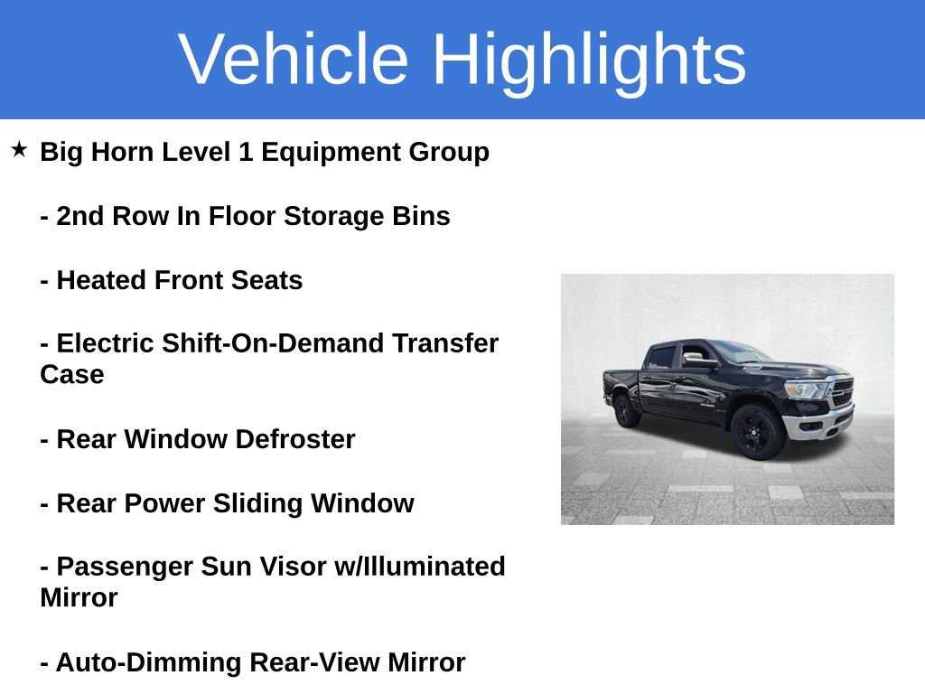 Used 2024 RAM 1500 Big Horn w/ Trailer Tow Group AWD/4WD image 4