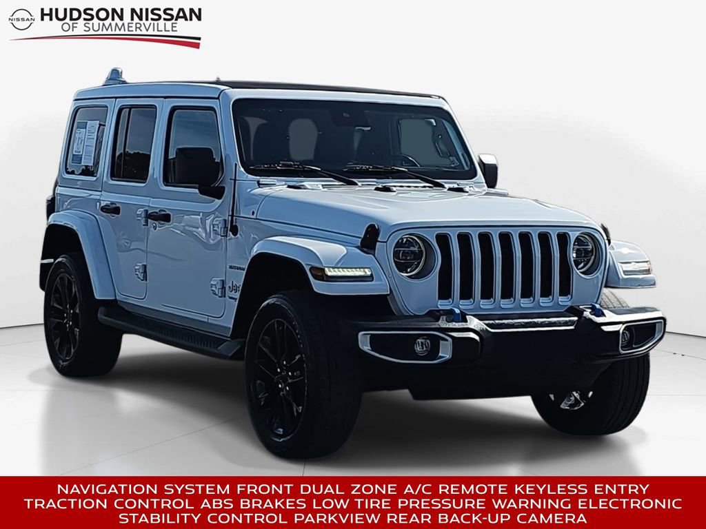 Used 2022 Jeep Wrangler Unlimited Sahara w/ Cold Weather Group image 1