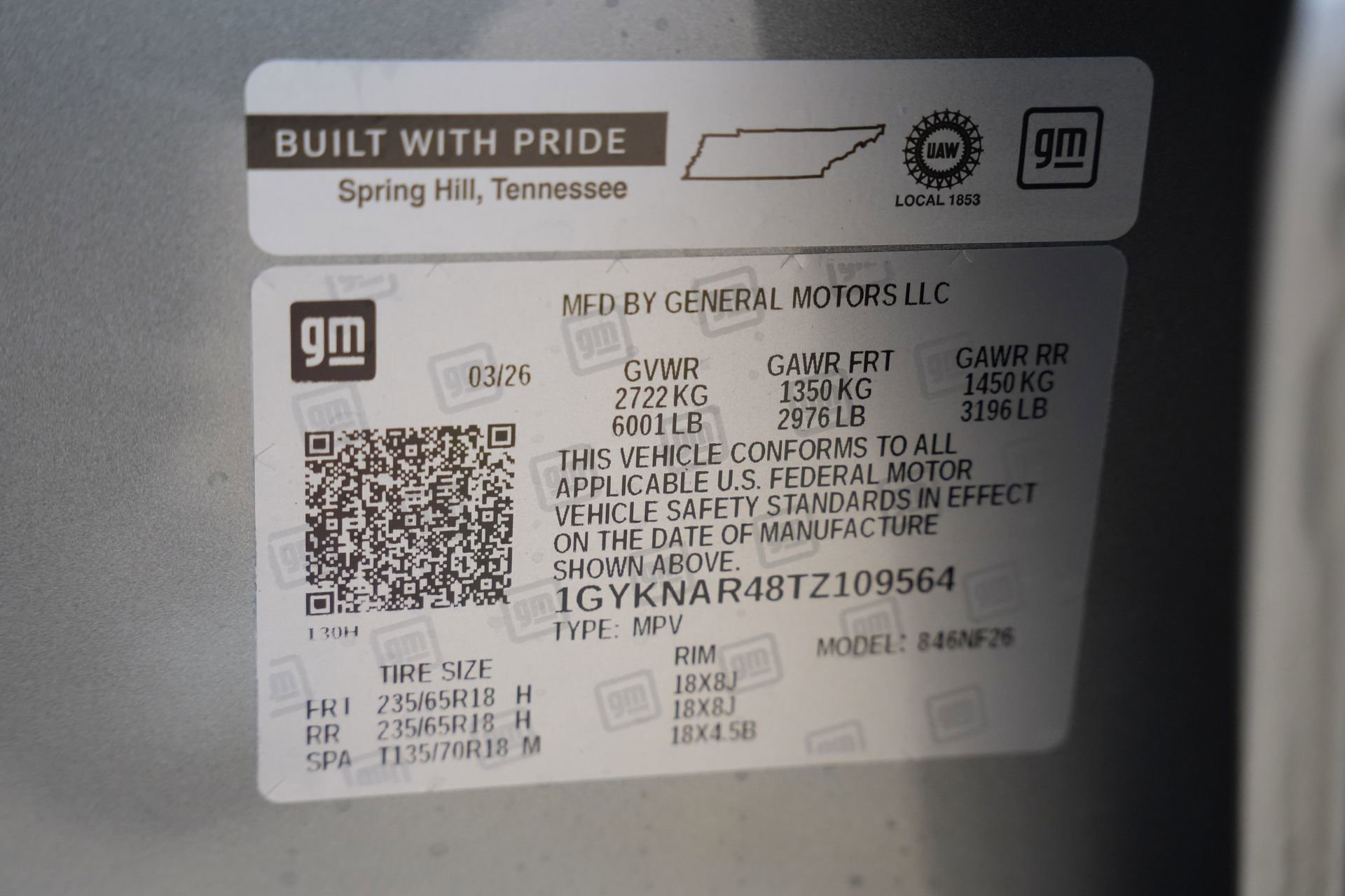 New 2026 Cadillac XT5 Luxury w/ LPO, Floor Liner Package image 30
