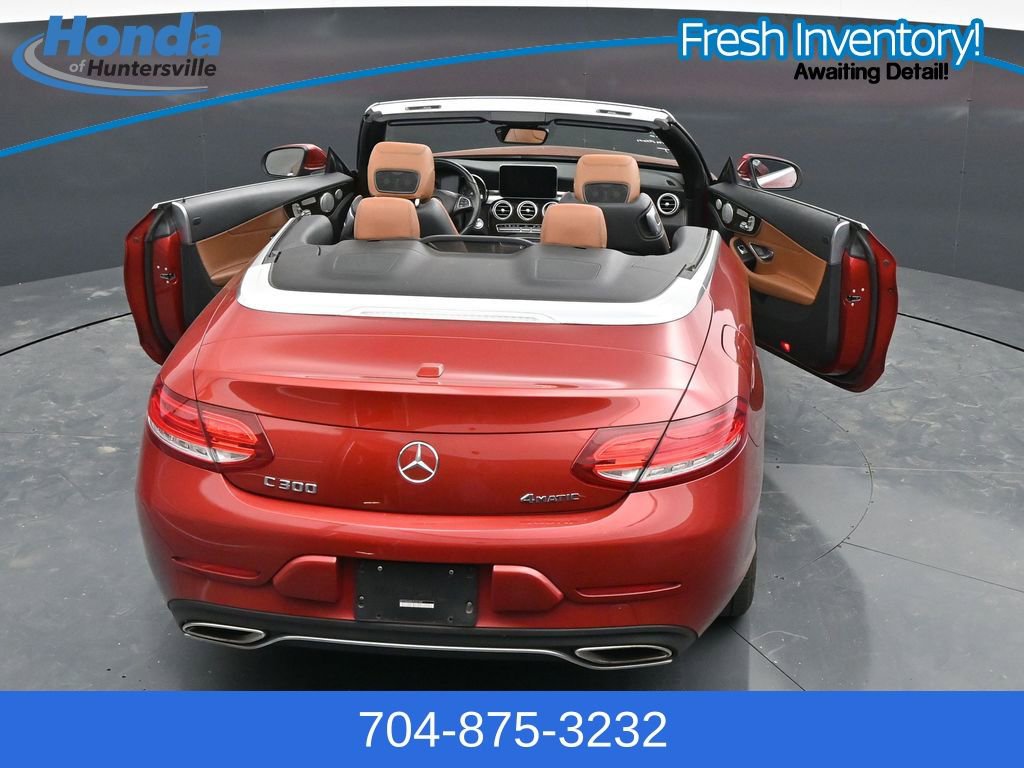 Used 2018 Mercedes-Benz C 300 4MATIC Cabriolet w/ Parking Assist Package image 29