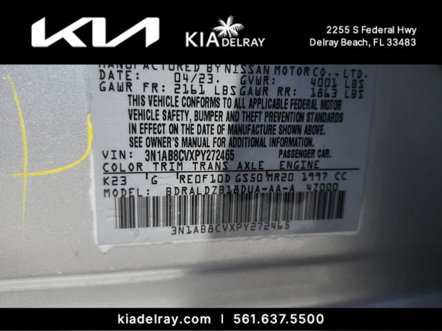 Used 2023 Nissan Sentra SV FWD image 33