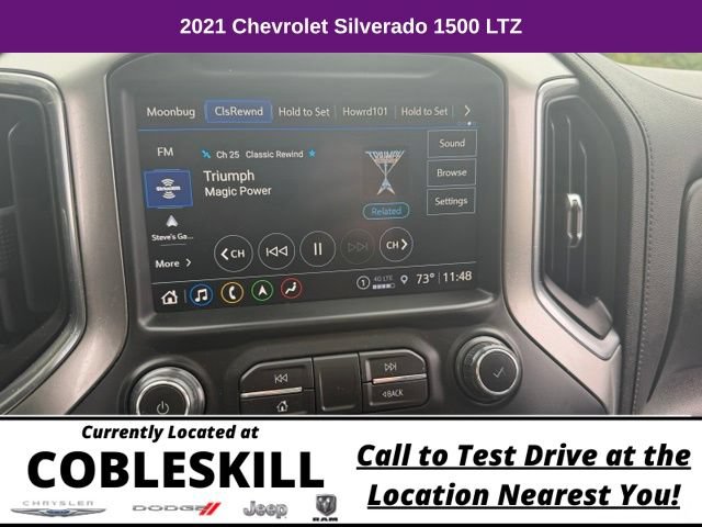 Used 2021 Chevrolet Silverado 1500 LTZ w/ LTZ Premium Package AWD/4WD image 23