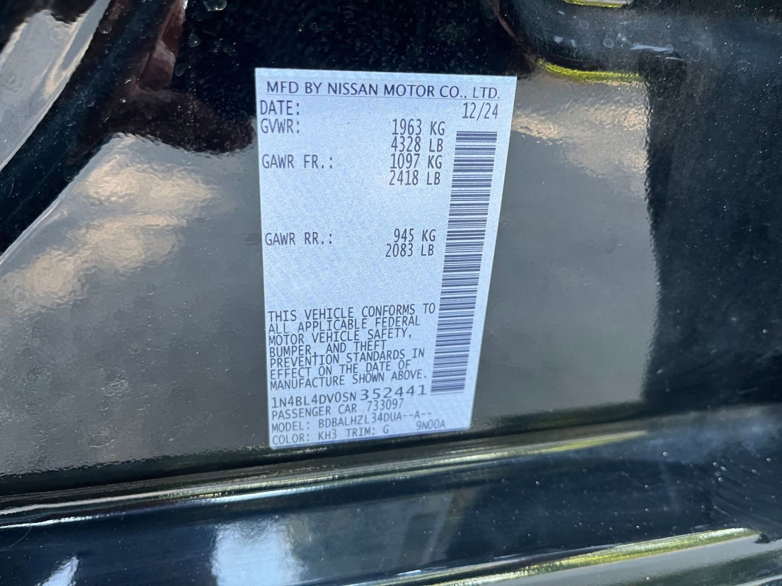 Used 2025 Nissan Altima 2.5 SV FWD image 29