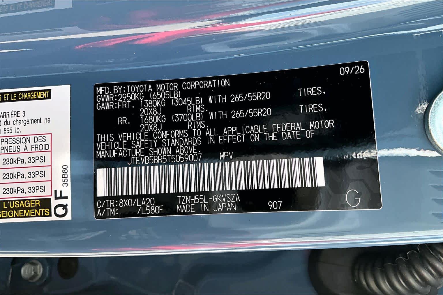 New 2026 Toyota 4Runner Limited AWD/4WD image 20