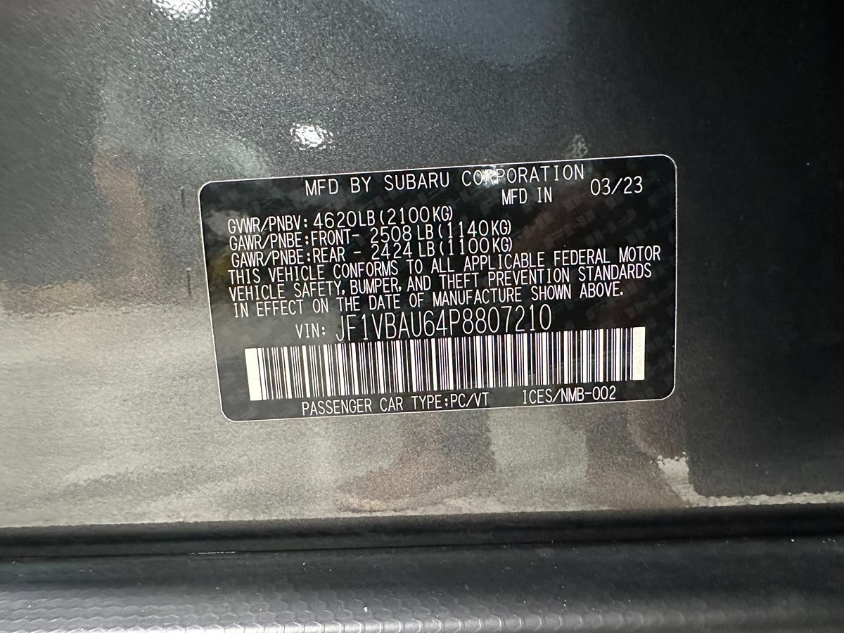 Used 2023 Subaru WRX GT AWD/4WD image 26