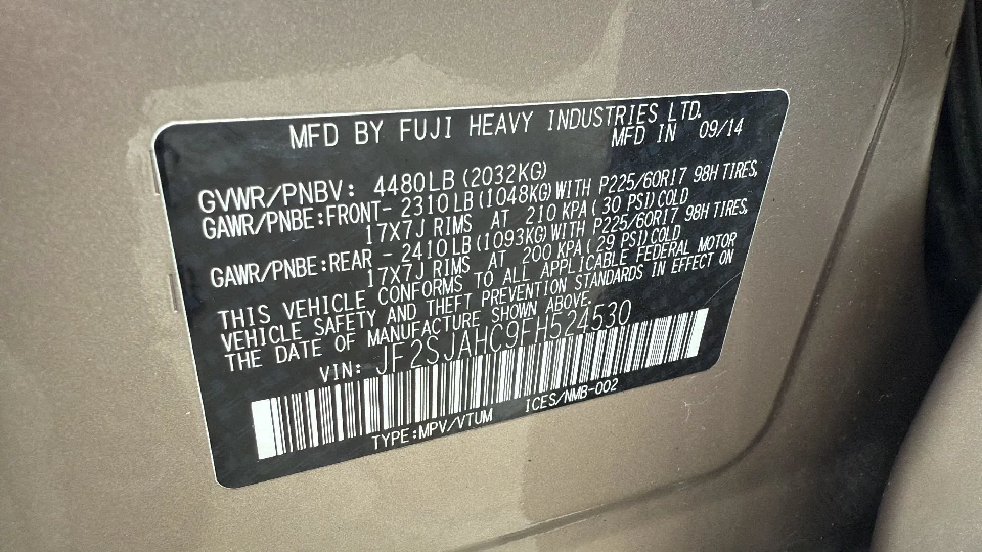 Used 2015 Subaru Forester 2.5i Limited AWD/4WD image 37