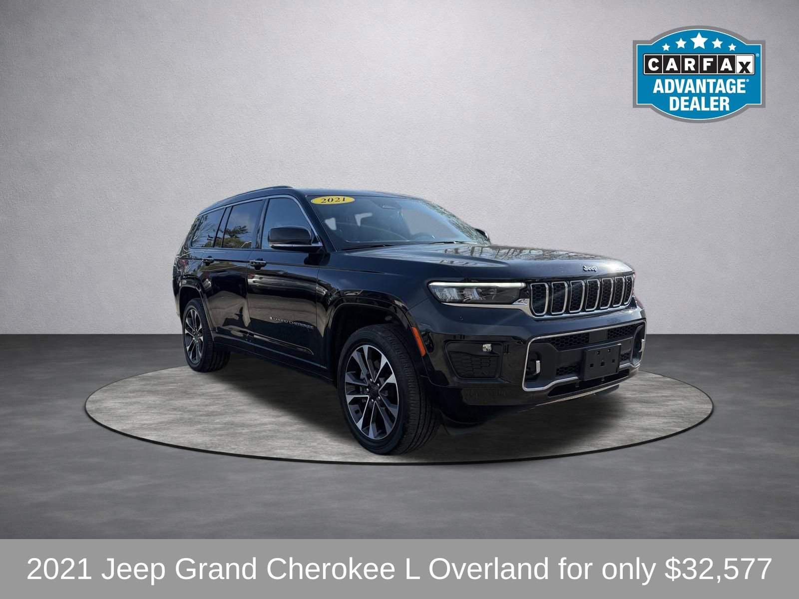 Used 2021 Jeep Grand Cherokee L Overland w/ Luxury Tech Group IV