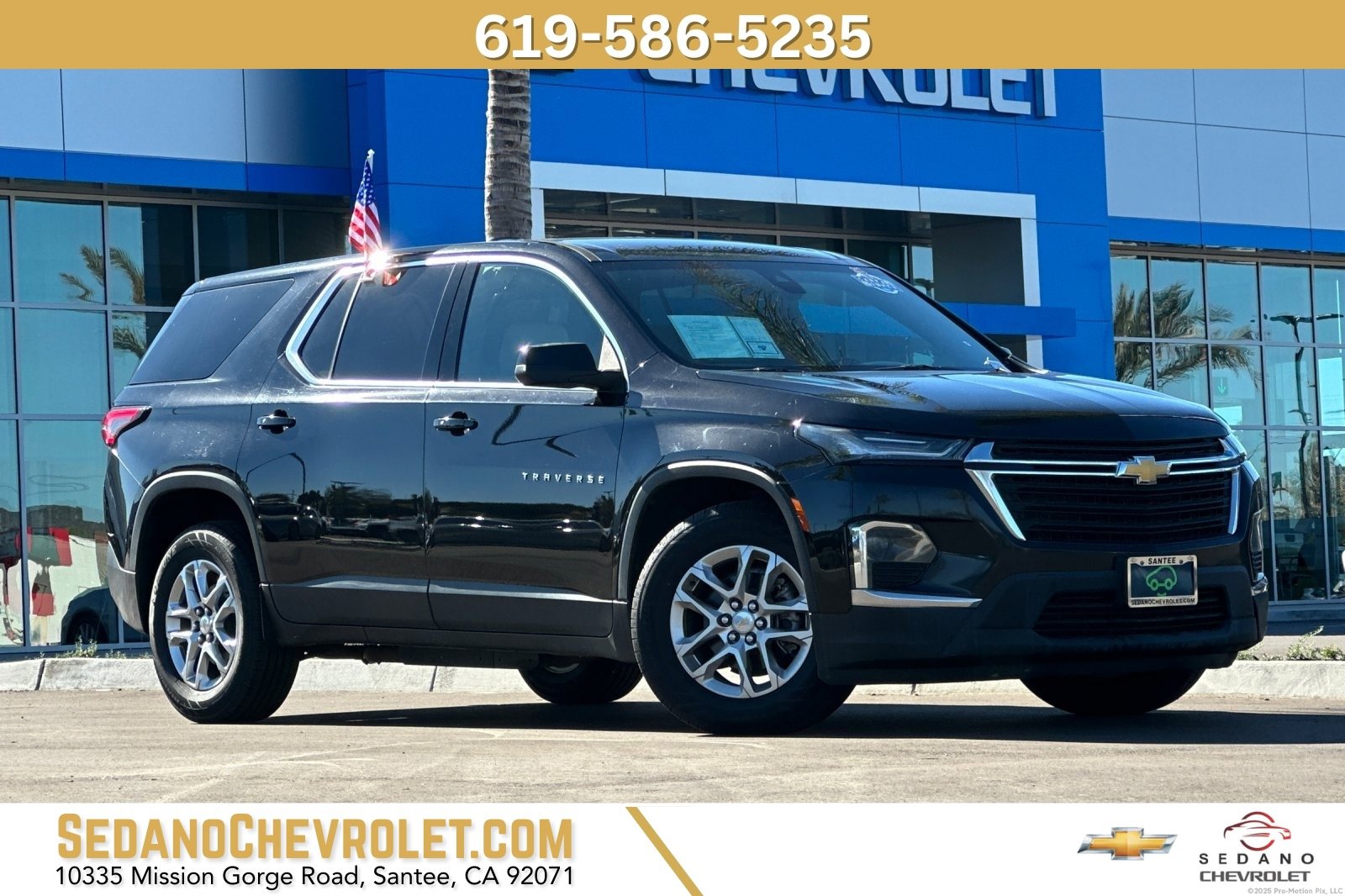 Certified 2023 Chevrolet Traverse LS w/ LPO, Cargo Package