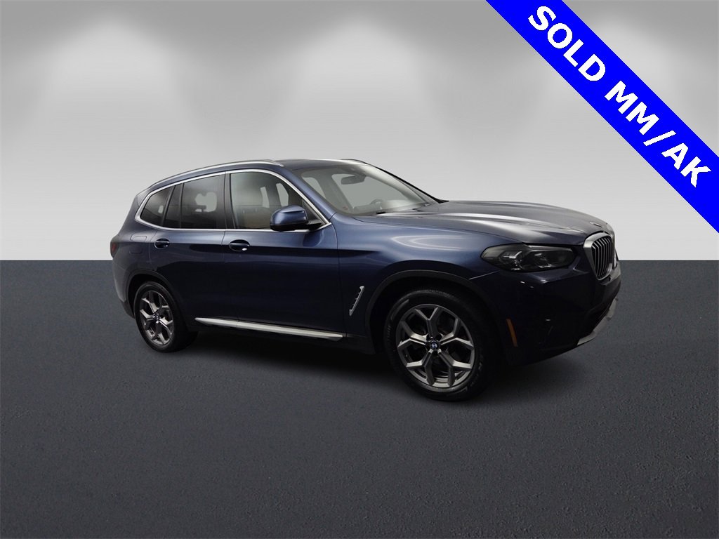 Certified 2022 BMW X3 sDrive30i w/ Convenience Package
