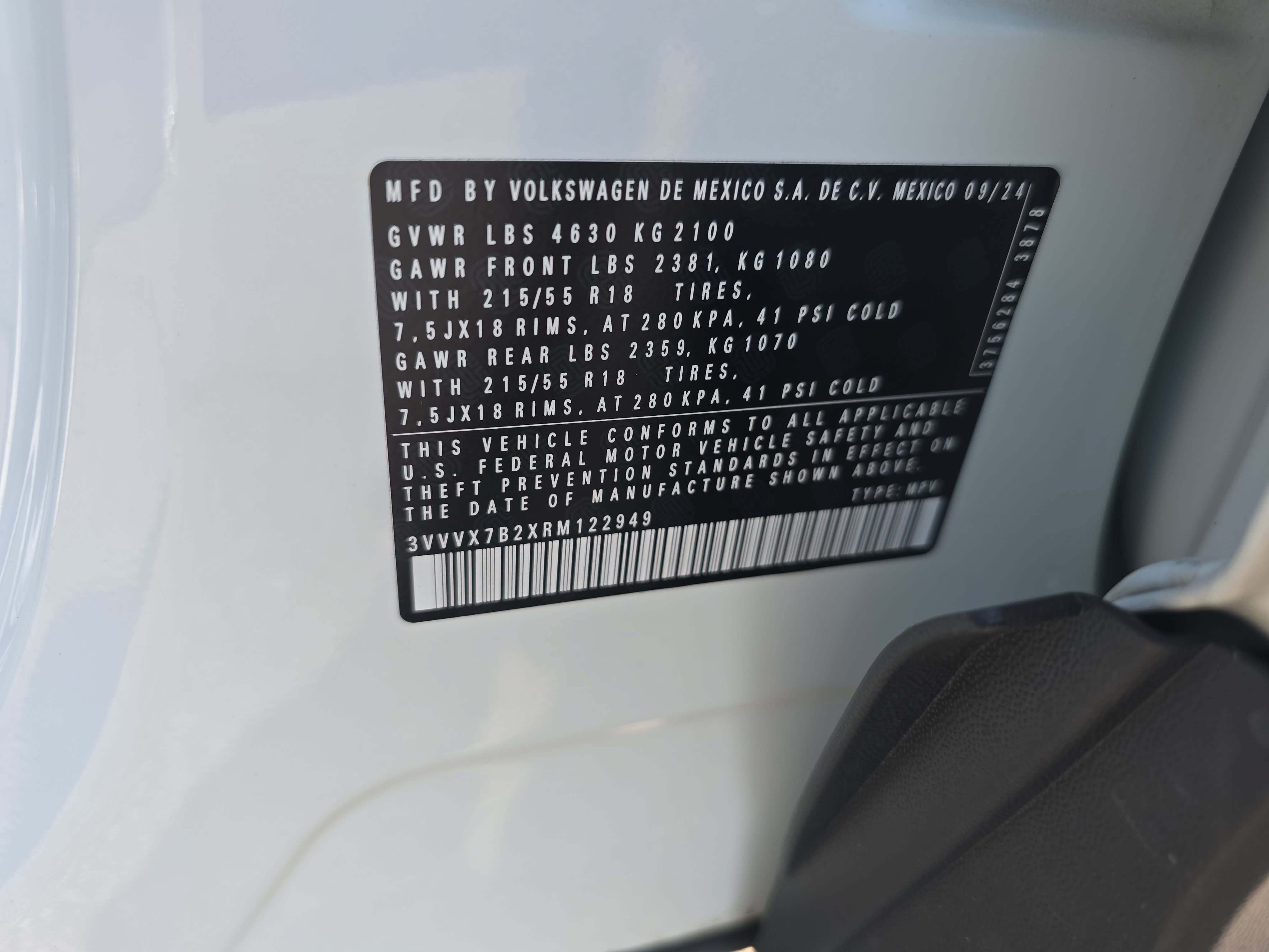 Used 2024 Volkswagen Taos SE AWD/4WD image 34