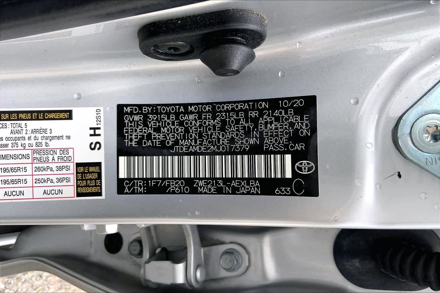 Used 2021 Toyota Corolla LE FWD image 36