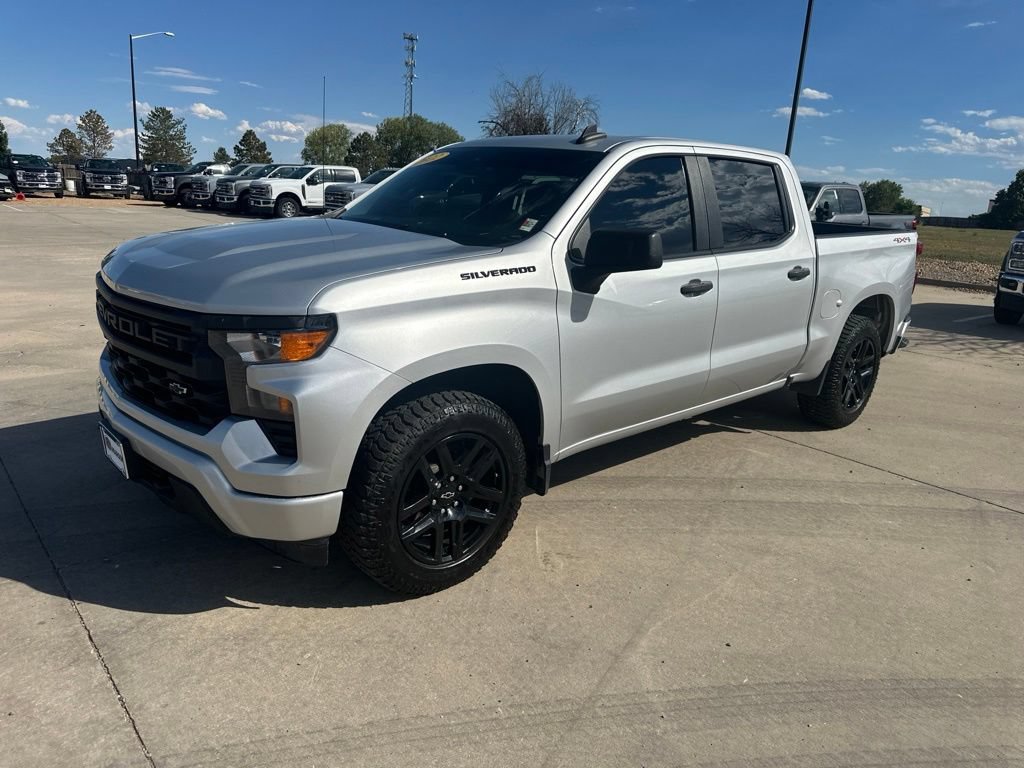 Certified 2022 Chevrolet Silverado 1500 Custom w/ LPO, Dark Essentials Package AWD/4WD image 29