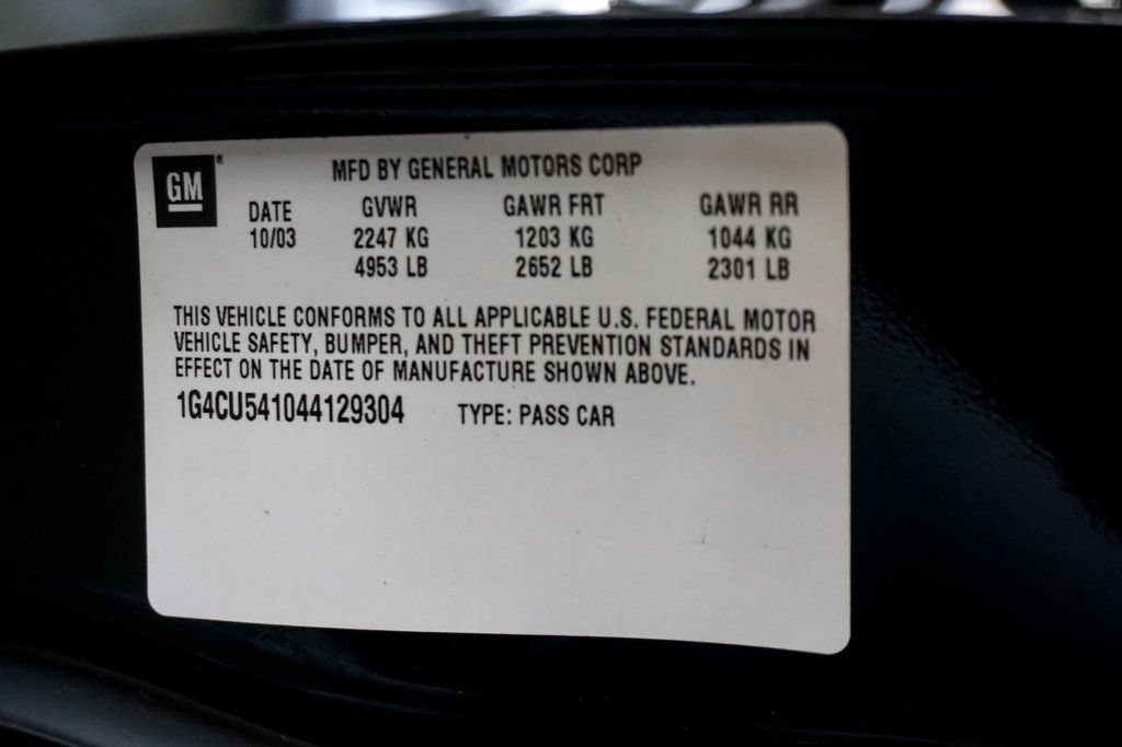 Used 2004 Buick Park Avenue Ultra w/ Ultra Luxury Package FWD image 18
