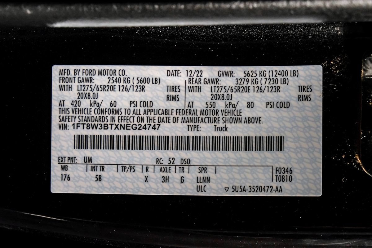 Used 2022 Ford F350 Lariat w/ Lariat Value Package AWD/4WD image 57