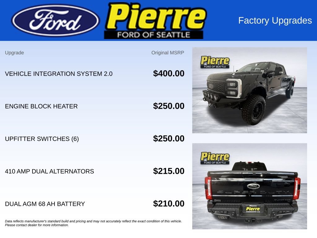 New 2026 Ford F250 Lariat w/ Black Appearance Package AWD/4WD image 14