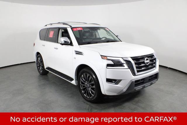 Certified 2022 Nissan Armada Platinum w/ Captain's Chairs Package RWD image 5