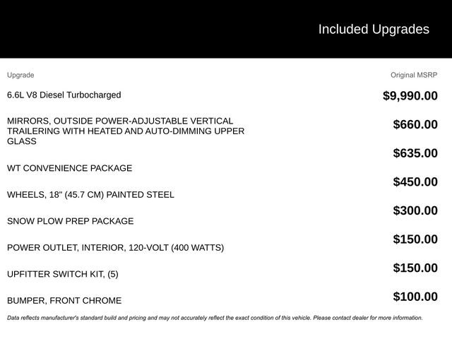 New 2025 Chevrolet Silverado 3500 W/T w/ WT Convenience Package image 10