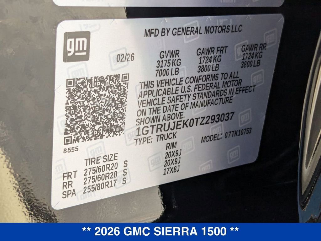 New 2026 GMC Sierra 1500 Elevation image 37