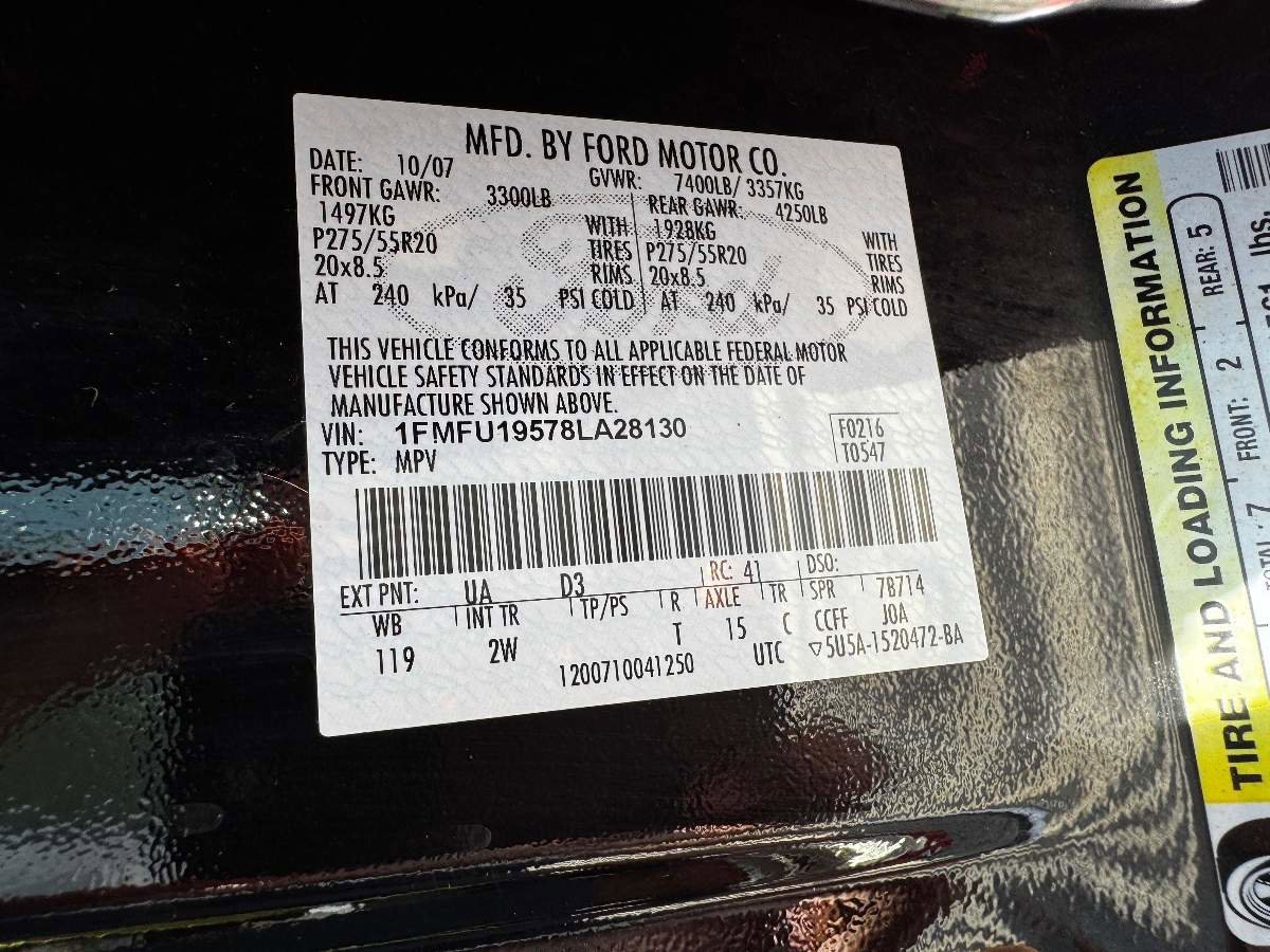 Used 2008 Ford Expedition Limited image 36