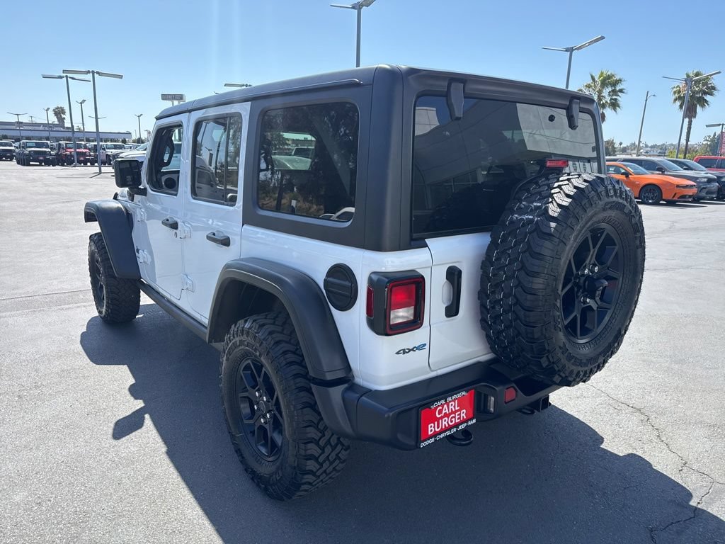 Certified 2025 Jeep Wrangler Unlimited Sport S 4xe AWD/4WD image 5