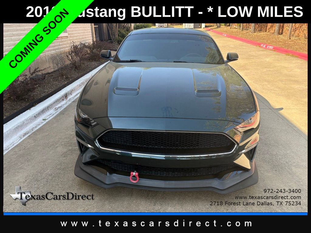 Used 2019 Ford Mustang Bullitt w/ Bullitt Electronics Package image 2