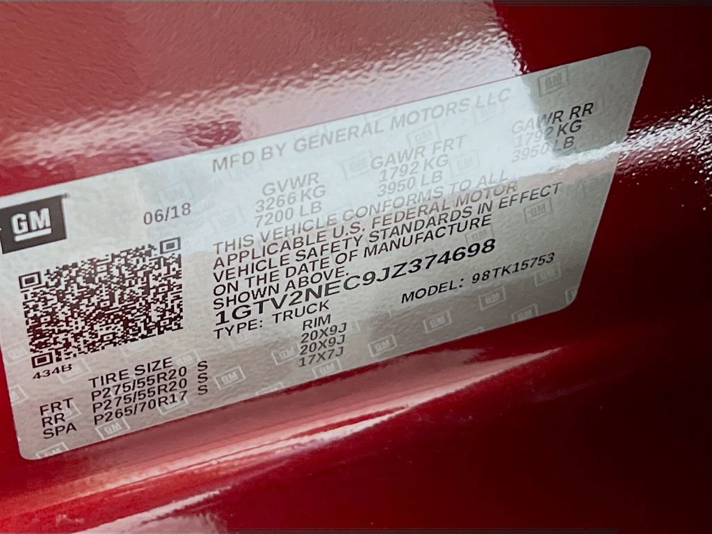 Certified 2018 GMC Sierra 1500 SLT w/ SLT Premium Package AWD/4WD image 29