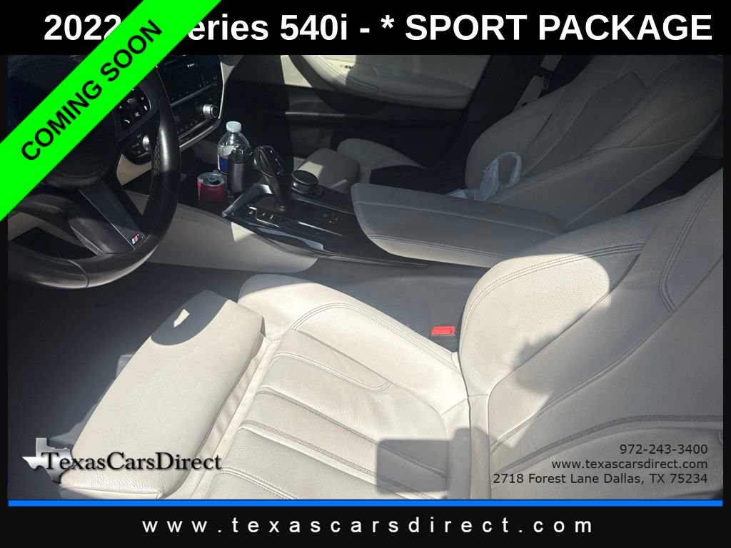 Used 2022 BMW 540i w/ M Sport Package RWD image 5