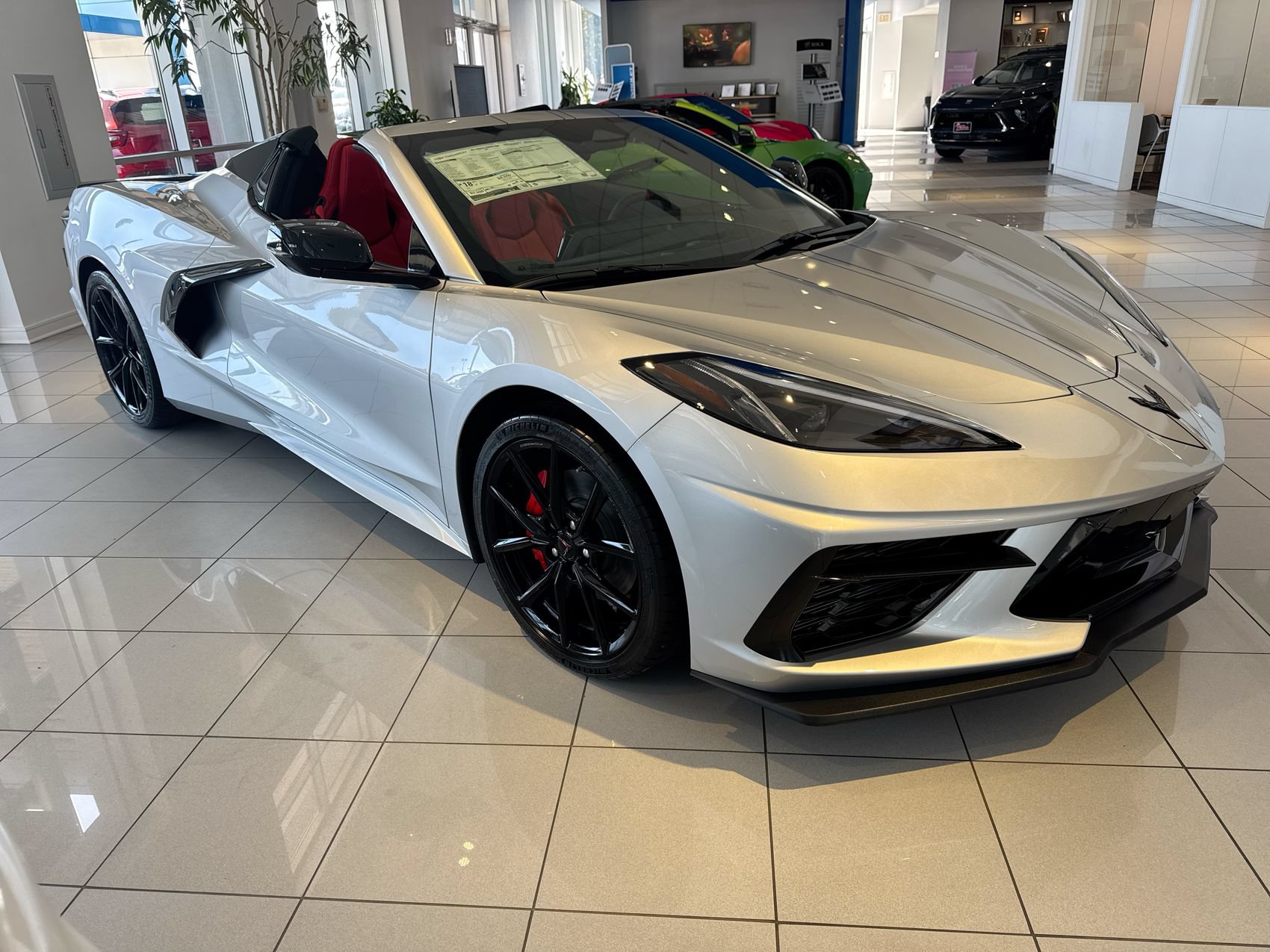 New 2027 Chevrolet Corvette Stingray Convertible w/ Battery Protection Package RWD image 2