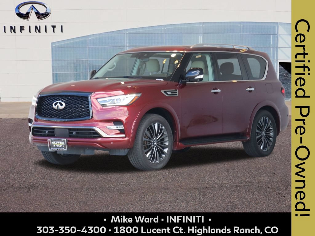 Certified 2021 INFINITI QX80 Premium Select AWD/4WD image 1