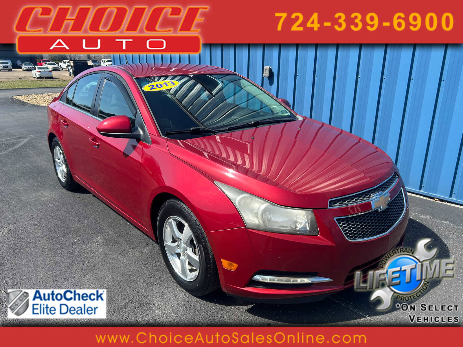Used 2013 Chevrolet Cruze LT image 1