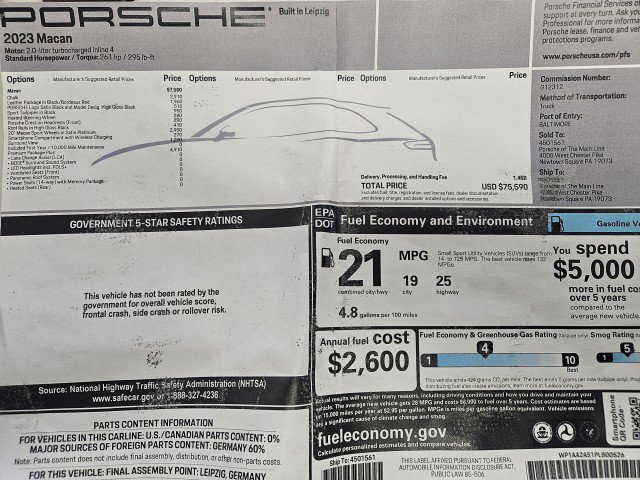 Used 2023 Porsche Macan image 68