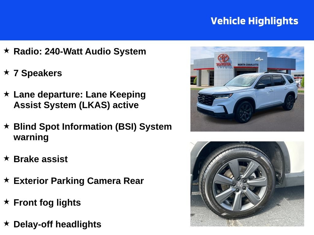 Used 2025 Honda Pilot Sport image 4