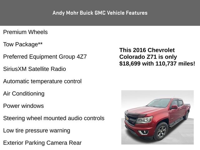 Used 2016 Chevrolet Colorado Z71 image 8