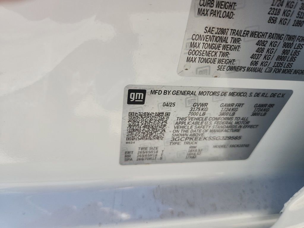 New 2025 Chevrolet Silverado 1500 RST image 23