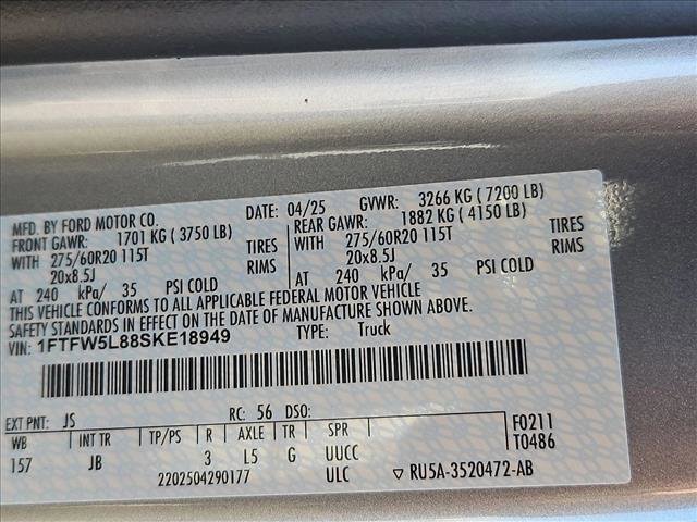 Used 2025 Ford F150 Lariat w/ Equipment Group 501A Mid image 25