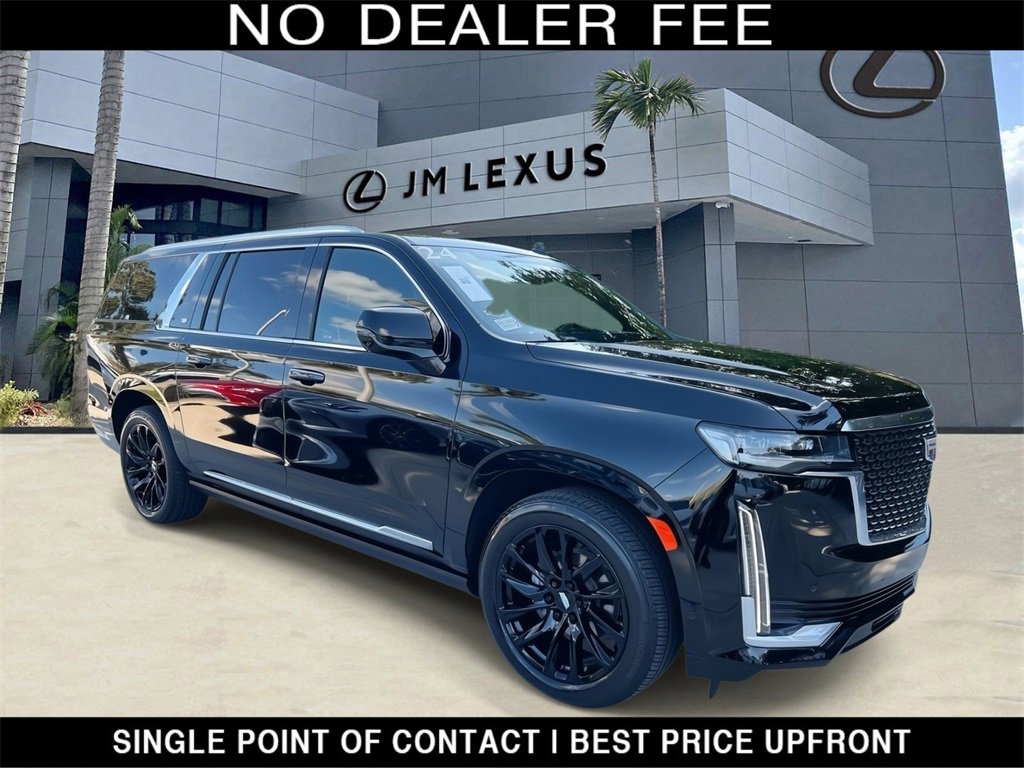 Used 2024 Cadillac Escalade ESV Premium Luxury w/ Performance Package image 1