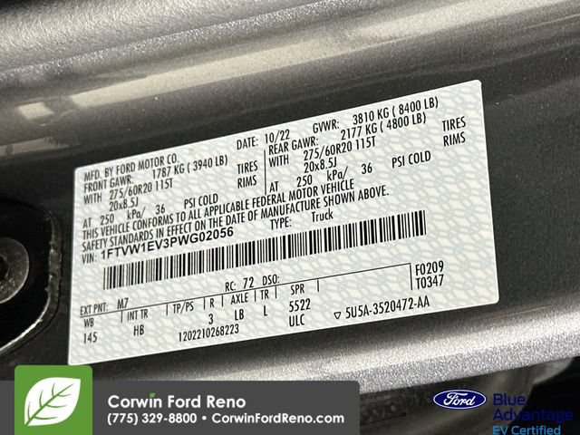 Used 2023 Ford F150 Lightning Lariat w/ Equipment Group 511A High AWD/4WD image 39
